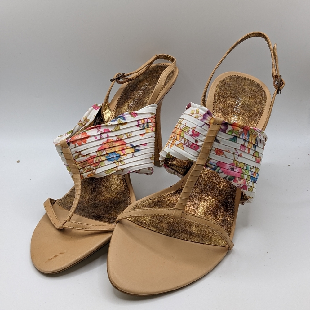 Nine West Heeled Sandal SZ 9.5